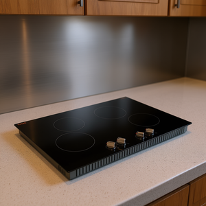 Placa de Inducción Vevor de 4 Quemadores, 6600W, Control por Perillas, Estufa Eléctrica de Sobremesa - Product Image 2