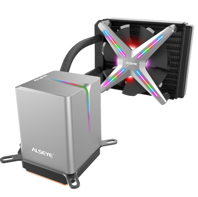 ALSEYE X120 Liquid Cooler Computer Radiator Water Cooling Radiator and Cooling Cooler for Pc Watercooling case