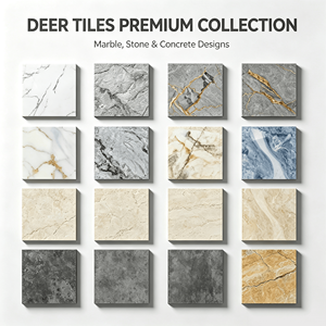 <span class=keywords><strong>Carrelage</strong></span> DEER TILE en porcelaine aspect marbre beige clair brillant, 800*800, épaisseur 10 mm, anti-reflet, pour sol et mur intérieur, garantie 5 ans - Product Image 5