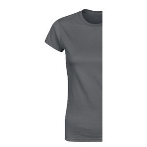 Nueva Camiseta Personalizada para Mujer, Cuello Redondo, Manga Corta, Lisa, Antiarrugas, Ecológica, Transpirable, de Algodón Orgánico - Product Image 6