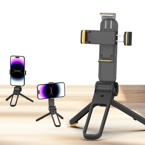 OEM ขาตั้งโทรศัพท์มือถือตั้งโต๊ะขนาดเล็กน้ำหนักเบาอเนกประสงค์แบบพกพาที่ยึดไม้เซลฟี่ - Product Image 1