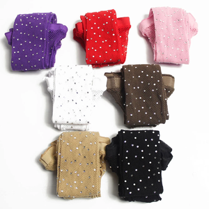 Medias de Rejilla con Pedrería para Mujer Pantis/Mallas Sexys de Entrepierna Abierta Lencería Exótica Madura Femme Medias Sexys con Brillos - Product Image 5