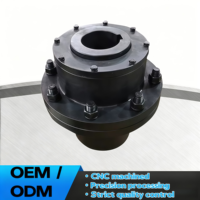 Accouplement flexible en acier SFS pour machines lourdes, diamètre de trou personnalisable OEM, structure rigide, couple élevé, utilisation durable, garantie 1 an