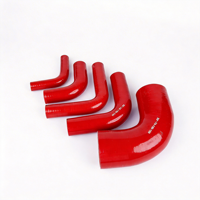 Tuyau en silicone flexible tressé à 45 degrés résistant aux hautes températures pour radiateur de voiture Kinglin