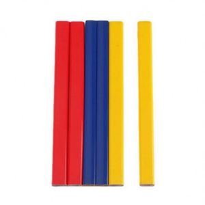 Lápiz de Carpintero Jumbo Cuadrado Personalizado de 24 cm, Material de Madera de Tilo, Lápices Planos HB para Carpintería y Construcción - Product Image 1