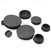 Embouts en plastique pour tubes de 50 mm / Bouchons carrés en plastique / Embouts obturateurs en plastique / Inserts pour tubes / Bouchons de tuyaux moulés par injection OEM/ODM