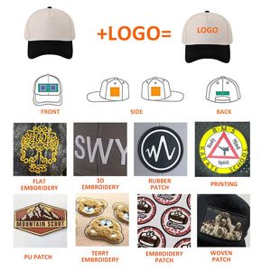 Casquettes de baseball bicolores de haute qualité en gros pour hommes et femmes, casquette de sport unie, logo brodé 3D, casquette personnalisée à 5 panneaux - Product Image 4