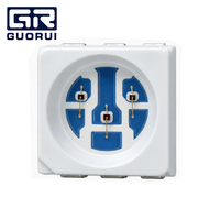 Diodi LED SMD Rossi GUORUI di Alta Qualità con Chip Epistar 2000mcd 2V 620-625nm 640nm 650nm 660nm 5050 per Illuminazione
