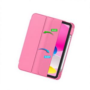 Étui pour tablette pliable en trois parties pour <span class=keywords><strong>iPad</strong></span> Pro 13 pouces <span class=keywords><strong>avec</strong></span> emplacement pour stylet et design de protection anti-chute - Product Image 5
