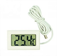 Mini thermomètre numérique LCD utilisé pour le FY-10 de la température du congélateur FY-11 FY-12 réfrigérateur sonde étanche extérieure intérieure