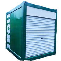 Contenedor Modular Portátil Pequeño de 20FT/40FT, Garaje Móvil de Lujo, Contenedor de Almacenamiento de Acero, Villa, Casa