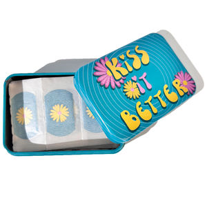 Tiritas infantiles impermeables de dibujos animados de tres tamaños con patrón de caja de lata personalizada de alta calidad a bajo precio, fabricante de tiritas - Product Image 1