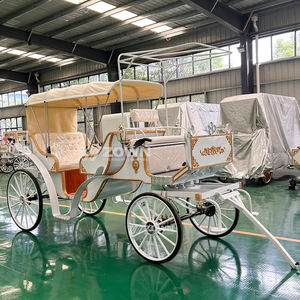 OEM Electric Sightseeing Carriage Hochzeit Pferde kutsche Royal Bridal Dutch Horse Drawn Wagon Carts - Product Image 2