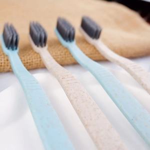 Bán buôn mỏng xử lý rơm xử lý giá rẻ Bàn chải đánh răng cho khách sạn bàn chải đánh răng - Product Image 6