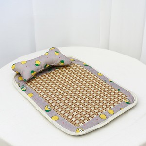 ที่นอนสัตว์เลี้ยงหวายธรรมชาติ ระบายอากาศได้ดี กันลื่น ทนทาน พร้อมหมอน - Product Image 5