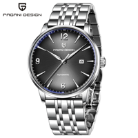 Montre automatique mécanique PAGANI DESIGN New PD1832 pour homme, 43 mm, lumineuse, acier inoxydable, plongée, 100 m étanche, montre de business.