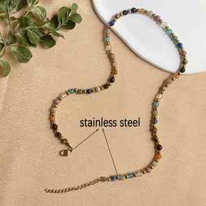 Bracelet en pierre naturelle avec perles de verre colorées, pour un voyage sûr, partenaire logistique fiable pour les grossistes, remise sur les achats en gros - Product Image 5
