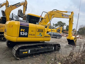 Excavadora de cadenas Komatsu PC130 usada a precio económico, excavadora Komatsu PC130 de segunda mano de 13 toneladas con pocas horas de trabajo en stock - Product Image 2