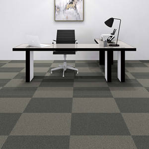 Dalles de moquette modernes antidérapantes et ignifuges en PVC à prix abordable pour bureaux, hôtels, salons et chambres - Vente en gros - Product Image 2