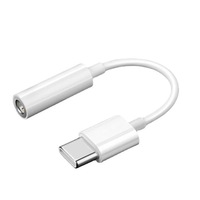 Nuevo Cable adaptador de Audio de 3,5mm para auriculares ABS tipo C conector auxiliar Dongle HiFi DAC para iPhone 15 Samsung contacto de cobre