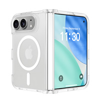 Étui magnétique mat givré pour iPhone Duo, pliable, antichoc, compatible avec la charge sans fil, fin, léger, protection pour téléphone