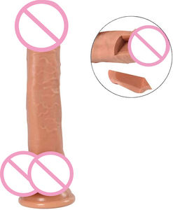 Consolador Realista Grande de Silicona Líquida, Consoladores Enormes con Fuerte Ventosa, Pene, Productos Sexuales para Adultos, Juguetes Sexuales para Mujeres - Product Image 4