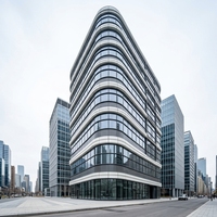 Revêtement en aluminium moderne sur mesure pour centres commerciaux et villas – Service complet pour le projet de façade de bâtiment complet au Kazakhstan