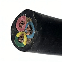 Harga Pabrik Kabel Fleksibel Berisolasi Karet YC YZ Heavy Duty 2 3 4 5 Core Tembaga Multi-strand Kabel Daya Grosir
