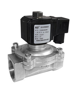 12-24V 110-220V 1-1/4" 32mm 2 Position 2 Way Direct Acting Stainless Steel Electron Magnetic for Water air Etc. - Product Image 1