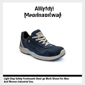 Ttake Light Step Safety Footwear Steel Toe <b>Work</b> <b>Shoes</b> For <b>Men</b> And Women Industrial Use - Product Image 2