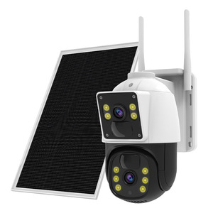 Cámara de Vigilancia Solar BG66DR 4G con Doble Lente, Visión Nocturna de 360 Grados para Exteriores y Almacenamiento en la Nube - Product Image 5