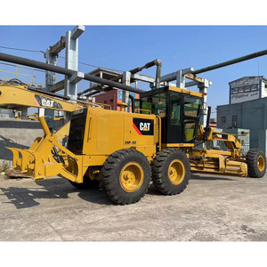 Motoniveladora Caterpillar CAT 140K usada, original, de 17 toneladas, en buen estado, para construcción de carreteras y nivelación de terrenos. - Product Image 5