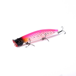 Produits chauds <span class=keywords><strong>promotion</strong></span> produits leurre de pêche de haute qualité appât bionique popper leurre pêche en mer pêche en eau douce perche - Product Image 6