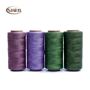 210d 1,0mm 180 metros <span class=keywords><strong>hilo</strong></span> encerado plano para coser bolsos de cuero <span class=keywords><strong>hilo</strong></span> Cordón de cera Fonecklace cuerda encerada para <span class=keywords><strong>hilo</strong></span> de pulseras - Product Image 6