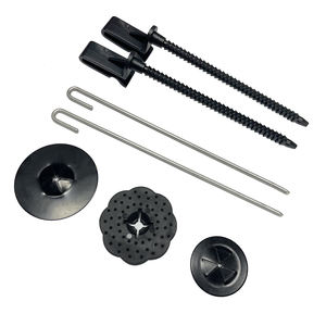 Abrazadera Solar de Doble Función MPS con Forma de J (Aluminio Ss304 y Nailon) para Fijación de Redes y Cables/Tuberías - Diseño sin Perforación - Product Image 5