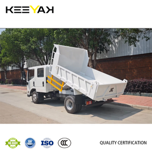 JMC T822 transportant plus Camion à <span class=keywords><strong>benne</strong></span> basculante JMC Double cabine <span class=keywords><strong>Benne</strong></span> avec la norme d'émission Euro2 92hp Moteur diesel Technologie ISUZU - Product Image 6