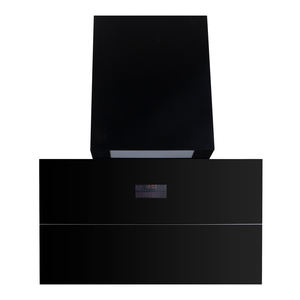 Fabricante de MONI personalizado de lujo 110V chimenea RC22300 sin ductos montado en la pared autolimpiante silencioso cocina campana extractora - Product Image 3