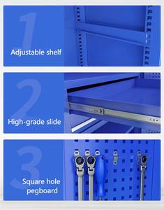 Factory Price Heavy Duty Metal Industrial 2 Door <strong>Tools</strong> Set Storage Drawer Cabinet Workshop Garage Storage Steel <strong>Tool</strong> <strong>Cupboard</strong> - Product Image 6