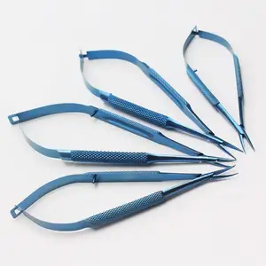 Ophthalmic Surgical Instruments Surgical Needle Holder Micro Needle Holder Without Lock