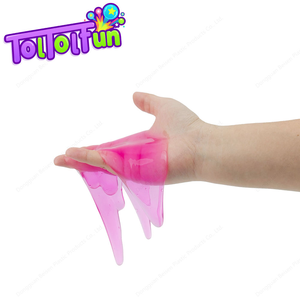 Slime cristallin sûr et non toxique pour enfants, jeu sensoriel, anti-stress, pâte élastique colorée, jouet éducatif fait main pour anniversaire - Product Image 4