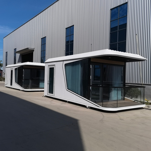 Cadre préfabriqué de structure en acier d'hôtels avec boîtier en aluminium d'aviation Nouveau Design Offre Spéciale Mobile Space Cabin House - Product Image 6
