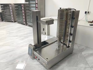 Entièrement automatique en acier inoxydable 70kg électrique/gaz Doner <span class=keywords><strong>Robot</strong></span> coupe automatique Shawarma <span class=keywords><strong>Kebab</strong></span> <span class=keywords><strong>Machine</strong></span> - Product Image 2