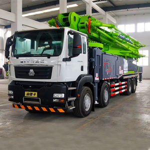 Nueva Bomba de Concreto con Chasis Sinotruk de 44 Toneladas, 25 Usos, 170m3/h, 63m, Camión Bomba de Concreto Chino - Product Image 1