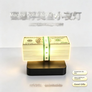 Lampe décorative mini à lévitation magnétique Black-tech Big Green <span class=keywords><strong>GTA</strong></span> Stars, éclairage tricolore, rotation à <span class=keywords><strong>360</strong></span> degrés - Product Image 5