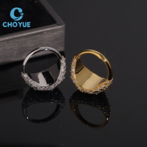 Hot Sale Upside Down Moissanite <b>Ring</b> <b>Men</b> Iced Out Moissanite <b>Ring</b> 925 Sterling <b>Silver</b> Moissanite <b>Ring</b> Past Diamond Tester GRA - Product Image 4