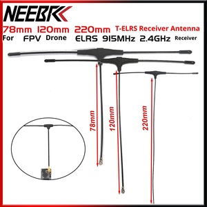 ELRS 915MHz / 2.4GHz T-Antenna 78mm 120mm 220mm IPEX1 Connector Mini Antenna for FPV <b>RC</b> <b>Drone</b> Receiver - Product Image 2
