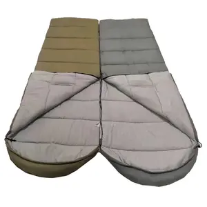 Reliable Brand Moisture Resistant Sleeping Bag With Elasticity Adjustment Buckle