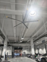 Ventilateur de plafond HVLS industriel pour un refroidissement haute performance dans les usines