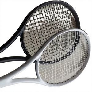 Raquette de paddle personnalisée en fibre de carbone légère, vente en gros, poignée ronde 4 1/4, filet en nylon, 27 pouces, 55 livres, poutre de 21 mm, face de 100 cm - Product Image 4