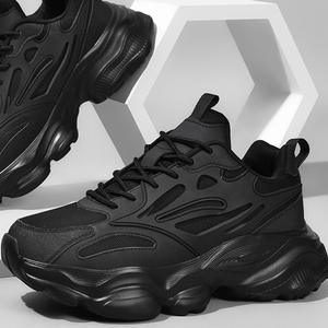 Chaussures de sport décontractées pour hommes de haute qualité, grande taille 48, rehaussantes, pour la marche et la course en extérieur, collection Printemps - Product Image 1